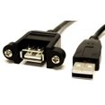 thumbnail image 2 of USB PNL MT A FEM-USBA Male 6', 2 of 2