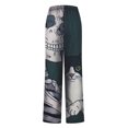 thumbnail image 5 of Pantalones deportivos holgados, informales, retro, con cordón y pernera ancha, estampados y bolsillos para mujer, 5 of 5