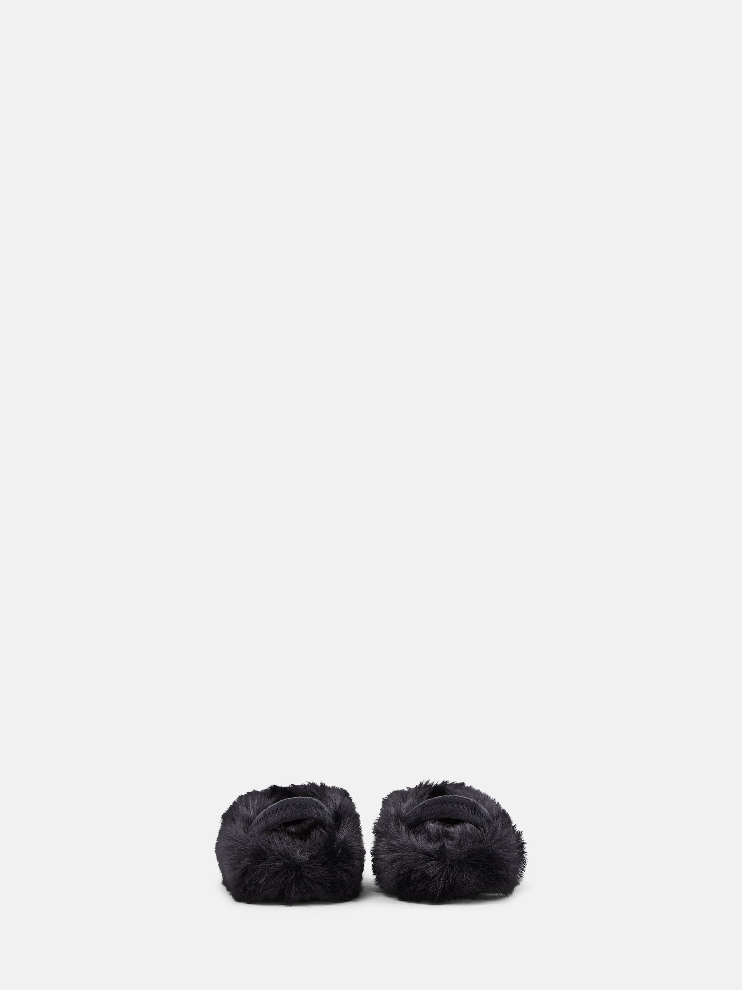 Wonder Nation Toddler Girls Faux Fur Slingback Mules