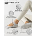 thumbnail image 2 of Yawlsow 4 Pairs Pilates Socks with Grips for Women, Non-Slip Yoga Socks for Barre, Ballet, Barefoot Workout, 2 of 6