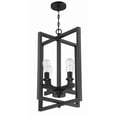 thumbnail image 2 of 53134-FB Craftmade Lighting Chicago - Four Light Foyer in Transitional Style - 18 inches wide by 25.5 inches high-Flat Black Finish    -Traditional, 2 of 17