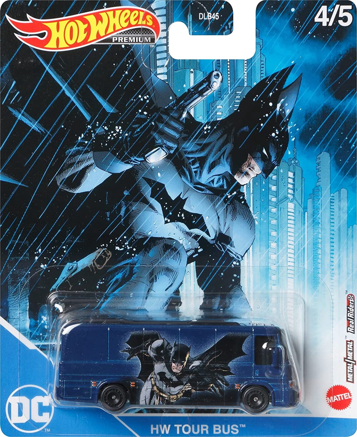 Hot Wheels 2022 Pop Culture Dash M "DC Universe" Set of 5, 1/64 Diecast Cars
