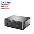 thumbnail image 3 of Mini PC GK3V Intel Alder Lake N95 N100 Twin N150 8 GB/16 GB 512 GB Computadora para juegos con Windows 11 Pro, 4K 60 Hz HDMI VGA Win 11 Mini PC, 3 of 5
