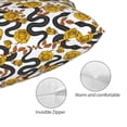 thumbnail image 3 of Sikiie Snake And Rose Pillow Covers, Throw Pillow Case Cushion Covers,Cushion for Bedroom,Couch,Home-14"x20", 3 of 6