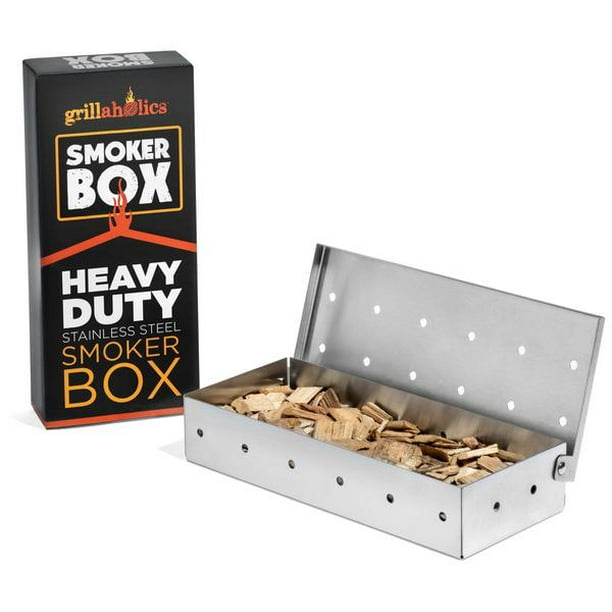 Grillaholics Smoker Box, Top Meat Smokers Box in Barbecue Grilling