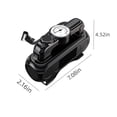 thumbnail image 3 of Danhjin Inflatable Pump Double Cylinder Automobile Pump Portable High-Power Vehicle Mounted Pump Is Applicable To Automobiles, Motorcycles, Bicycles, Balls, Rubber Boats, Etc, 3 of 6