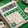 thumbnail image 3 of Multifunctional Calculator Mechanical Buttons 12 Digits Electronic Calculator Office School Financial Accounting Tools,1 * Calculator,Green, 3 of 6