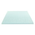 thumbnail image 6 of Mellow 4" Cooling Gel Egg Crate Memory Foam Mattress Topper, Twin, 6 of 9