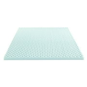 Best Price Mattress 4 Cooling Gel Egg Crate Memory Foam Mattress Topper, Queen