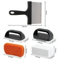thumbnail image 6 of Griddle Cleaning Kit for Blackstone Accessories ,Flat Top Grill Cleaning Kit Tools for Outdoor,Griddle Cleaner Brush Set with Grill Stone Cleaning Brick, Griddle Scraper&Scouring Pads (12 Pack), 6 of 7