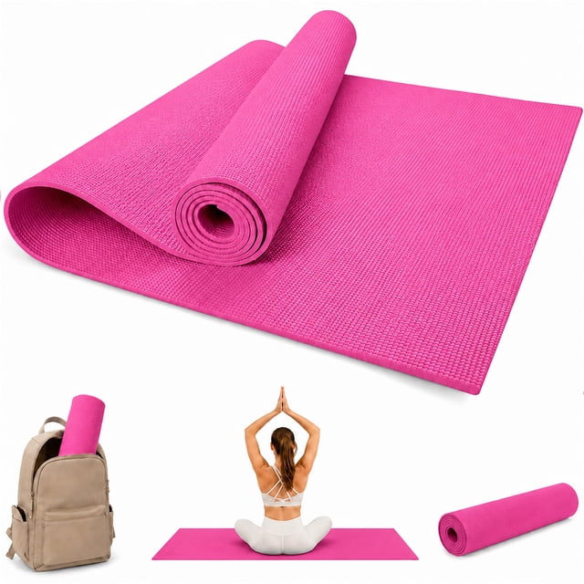 Tapete Yoga Portatil Ejercicio Pilates Centurfit Entrenamiento Relajacion Fitness