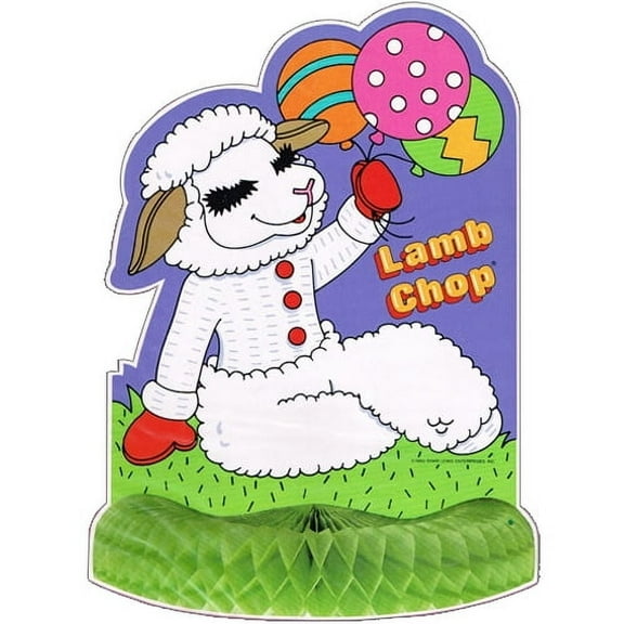 Lamb Chop Vintage 1993 Honeycomb Centerpiece (1ct)