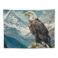 thumbnail image 5 of Orinice Bald Eagle Mountain Range Tapestry Wall Hanging Unique Style Graphic Tapestries Home Wall Decor Art for Living Room Bedroom Apartment Farmhouse Dorm 40x60inch, 5 of 6