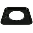 Range Kleen Heavy Duty 7.75" Black Porcelain Gas Stove Square Drip Pan