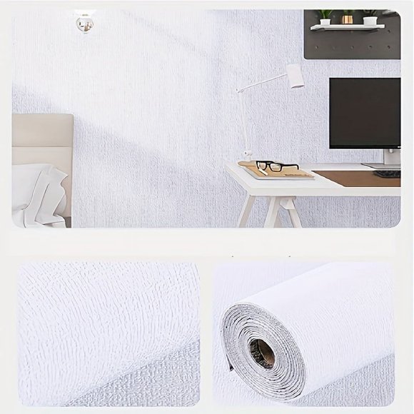 JUNWELL 3D Thermal Insulating Wall & Ceiling Panels - Self-Adhesive Waterproof Vinyl Wallpaper for Indoor Cold Weather Protection Moisture-Resistant Energy-Efficient Home Insulation