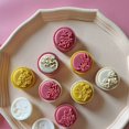 thumbnail image 4 of AOOOWER Cookie Stamps Flower Pattern Mooncake Mold Hand-Pressure Moon Cake Makers DIY Pastry Tool for MidAutumn Festival, 4 of 10