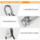 thumbnail image 3 of M25 Pulley System Kit, with Nylon Rope 4MM, Hooks, Plate (2 Pack), 3 of 5