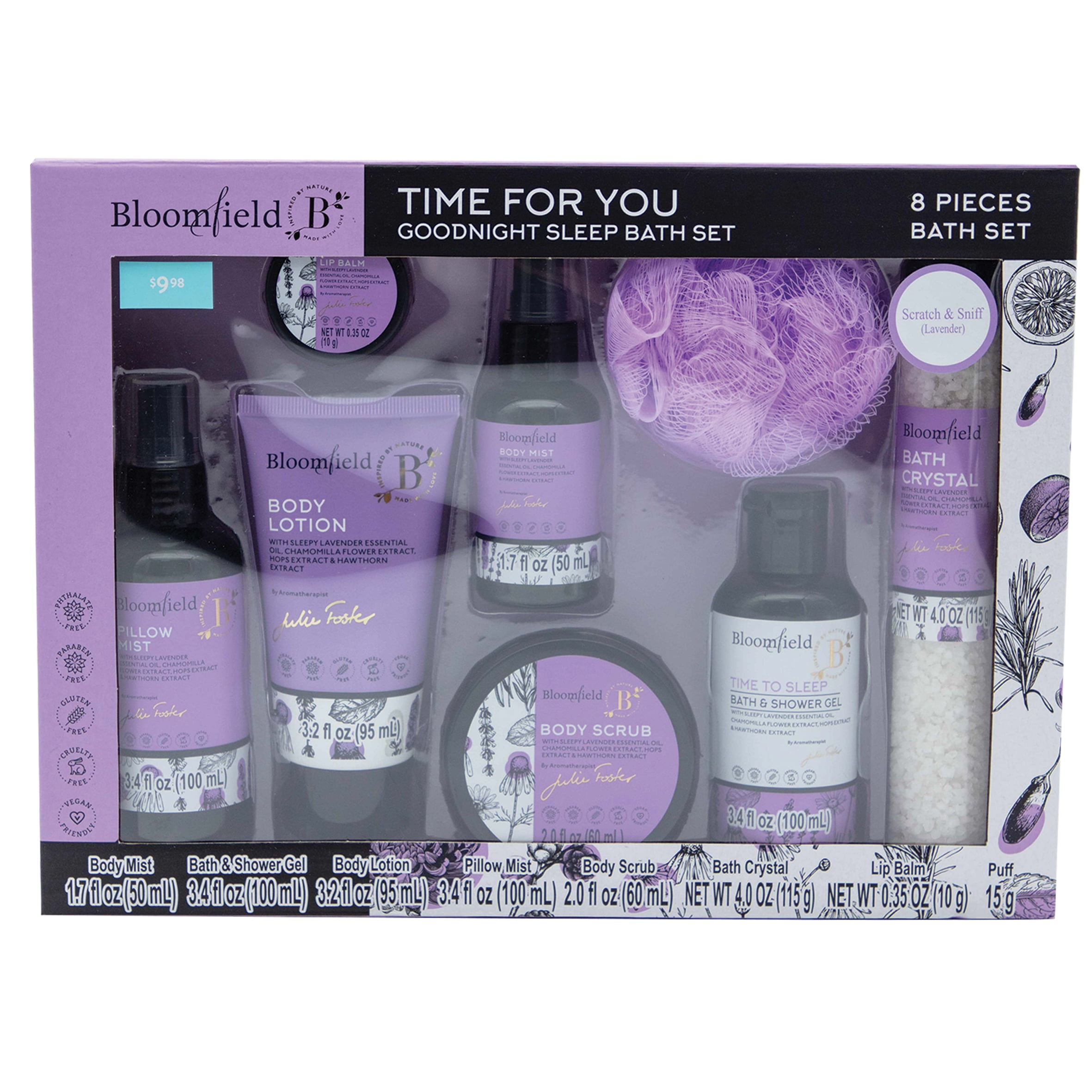 Bloomfield 8 Pieces bath set Sleep