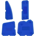 thumbnail image 1 of Juego de herramientas para calafateo de silicona de 4 piezas, kit más suave para juntas, Compatible con acabado de sellado de lechada selladora de silicona (azul), 1 of 5