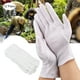 thumbnail image 5 of 12 pares de guantes de algodón guantes protectores para uso doméstico agrícola industrial blanco, 5 of 10