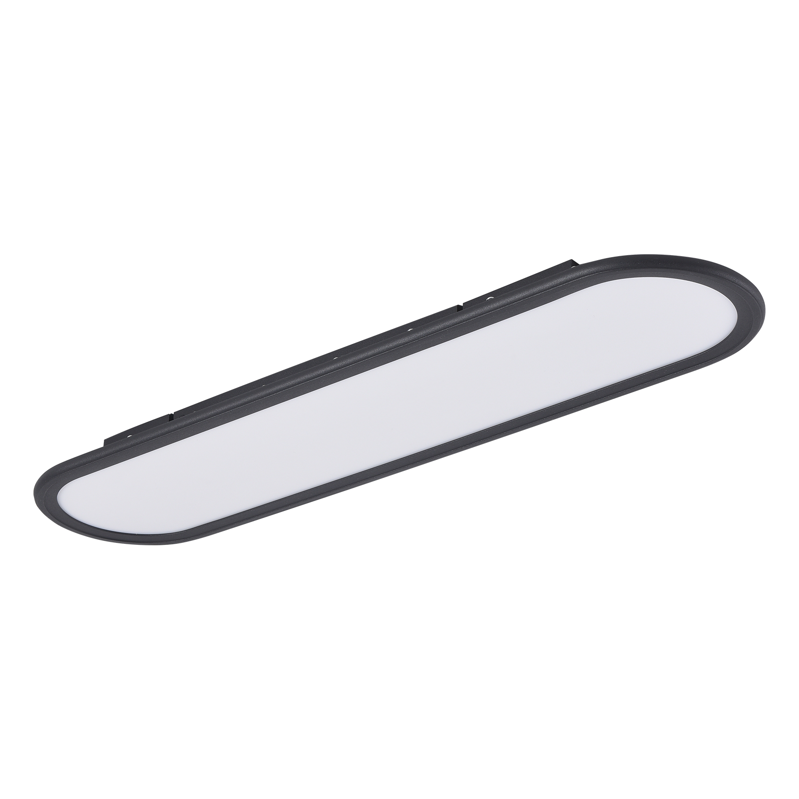 Garwarm Modern Ceiling Lights, 36W LED Linear Ceiling Lamp,Full Spectrum Long Ceiling Light, 27.6'' Ultra Thin Low Profile Light Fixture for Bedroom Kitchen Closet Hallway, Black/6500K