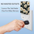 thumbnail image 3 of Monther's Day Daisy Set of 2 Monther's Day Small LED Night Lights for Wall, Room - Square Night Light, 3 of 6
