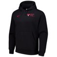 thumbnail image 2 of Men's Nike Black Chicago Bulls Courtside Club Pullover Hoodie, 2 of 3
