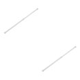 thumbnail image 4 of Toystoory Varillas extensibles con resorte multiusos, red telescópica, cortina de tensión de gasa, barra de red, varillas de cortina, poste Blanco 40-70cm 2piezas, 4 of 6