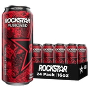 Rockstar Punched Energy Drink, 16 Fl Oz, 24 Ct
