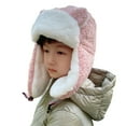 thumbnail image 2 of Baby Beanie Fleece Lined Toddler Winter Hat with Ear Flaps Little Girls Boys Warm Hats Cute Beanies for Kids, 2 of 8
