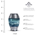 thumbnail image 2 of Moonlit Marine Majesty Cremation Urns For Ashes, Burial Urns For Adult Human Ashes, Decorative Urns For Mom Ash 3inch, Funeral Urns For Human Ashes, Golden Gate Memorial Urns For Human Ashes 1pcs, 2 of 5