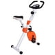 Costway Réglable Pliage Magnétique Vélo d'Exercice Affichage 3.5lbs Volant Orange – image 2 sur 7