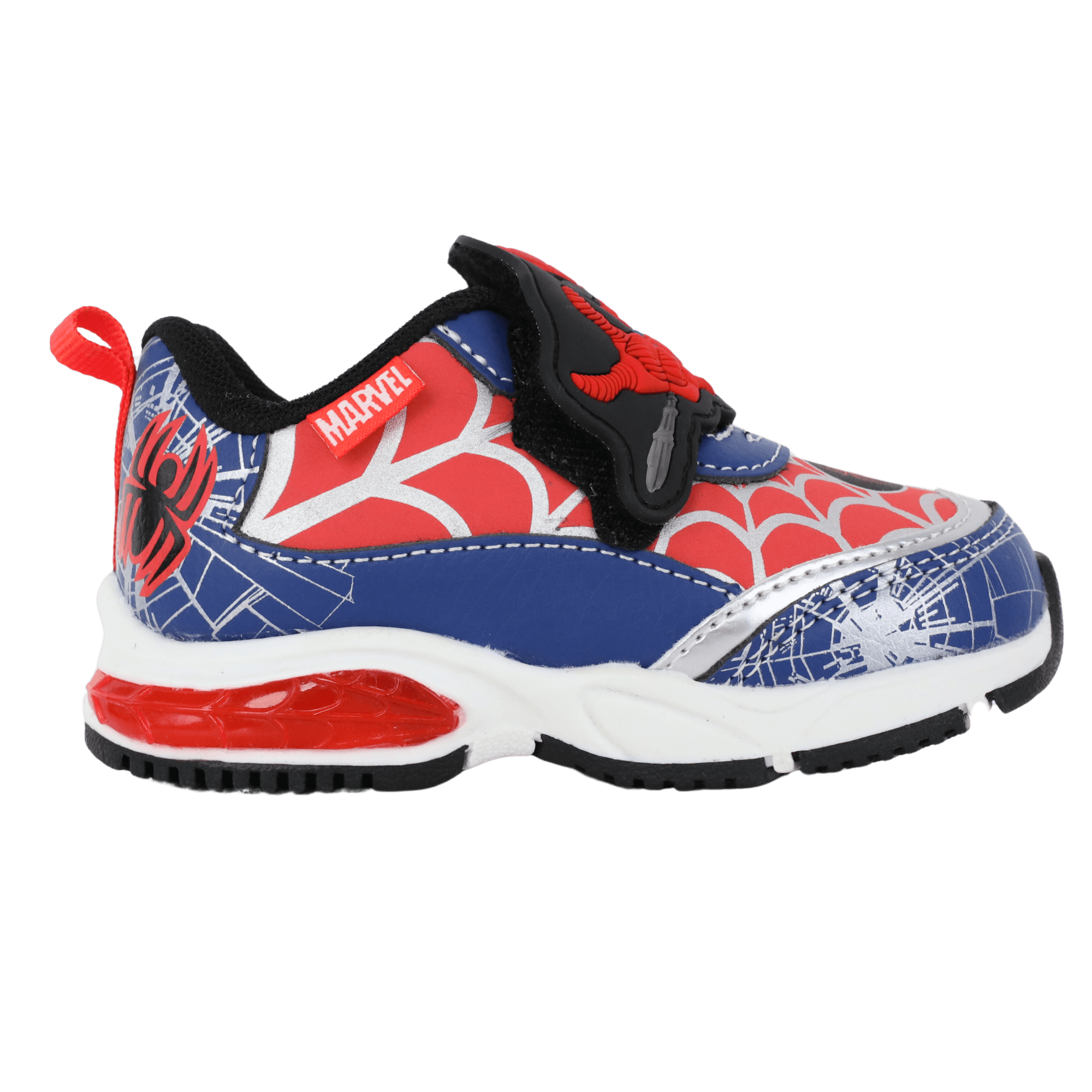 Spiderman Toddler Kids Light-Up Athletic Sneakers with On/Off Switch