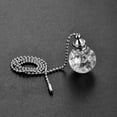 thumbnail image 3 of Unique Bargains Ceiling Fan Pull Chain Light Lighting Accessories Extension Ice Cracked Crystal Ball Pendant Clear, 3 of 6
