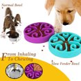 thumbnail image 4 of Comedero lento para perros Tazón para perros Swell Stop Tazón de comida para perros Pétalo Rompecabezas interactivo antideslizante MFZFUKR CPB-DE-SSW2078-1, 4 of 5