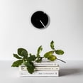 thumbnail image 5 of Ardeola - The Minimalist - 4.5 in Quartz Wall Clock, Black & White Bauhaus Design for Dining Room/Kitchen, 5 of 8