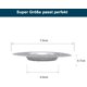 thumbnail image 5 of Stainless Steel Kitchen Sink Filter (Set of 3) - Shower Hair Catcher 7.5 x 7.5 cm, 90 Hole Filter, Grid, Kitchen Accessory, Bathroom, Kitchen, 5 of 5