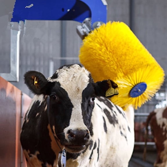 INTSUPERMAI Cow Body Massage Brush Electric Swing Type Rotating Auto Cattle Horse Animal Body Brush 220V 100W