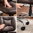 thumbnail image 3 of BrylaneHome 500 Lbs. Weight Capacity Armless Office Chair, 3 of 5