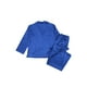 thumbnail image 4 of SAYOO Camisón de 2 piezas para mujeres, camisa de cuello de solapa de manga larga de color sólido + pantalones SAYOO  moda, 4 of 9