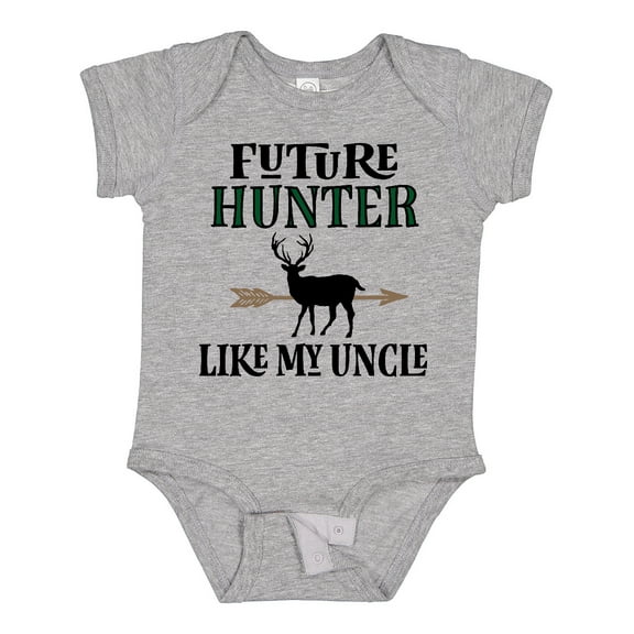 Inktastic Hunting Future Hunter Like Uncle Boys or Girls Baby Bodysuit