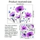 thumbnail image 3 of Injueey Purple Decals Flying PVC Simple Self-adhesive Stickers Self-Assembly Decor Window Sticker Wall Art Mural Living Type2, 3 of 6