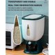thumbnail image 3 of 10Kg Automatic Rice Dispenser with Rinsing Cup Rice Dispenser Rice Storage Rice Bucket Household Rice Box-A, 3 of 4