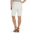 thumbnail image 3 of Lee Women's Relaxed Fit Kathy Bermuda Short - White, White, 14, 3 of 3