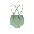 thumbnail image 1 of Honganda Baby Girls Boys Suspender Shorts, Summer Solid Color Short Trousers, 1 of 8