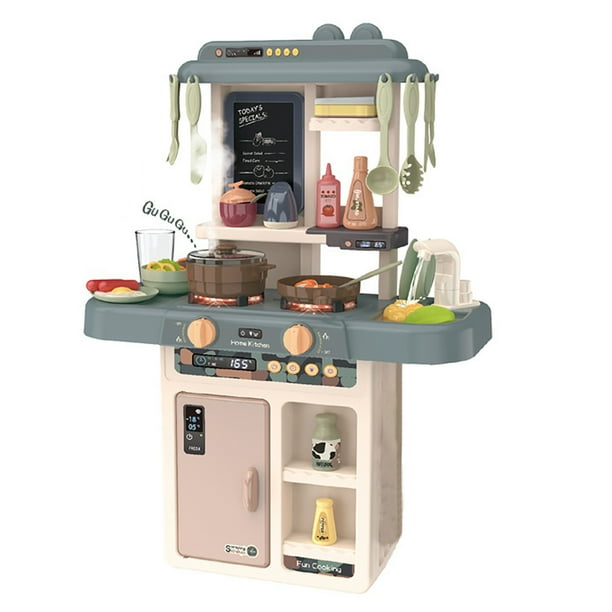 Kitchen Play Set with Accessories Mini Kitchen Set with Realistic