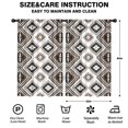 thumbnail image 2 of Blackout Kids Curtains,Boho Bohemia Geometric Line Art Childrens Insulated Curtains Set Of 2,Bedroom Essentials,Toddler Room Decor 52"x84"(132x213cm), 2 of 4