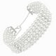 thumbnail image 4 of Gargantilla de de imitación blanca , babero, declaración, collar de dama, 4 of 6