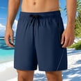 thumbnail image 2 of Kojanyu Men's Athletic Shorts Quick Dry Running Shorts with Drawstring 85 Nylon 15 Spandex Gym Workout Beach Casual Shorts XS to XXL, 2 of 10