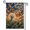 B, variant on XaaKee Small Garden Flags, Meadow Wind Dandelion Garden Flag, Double-sided High-Quality White Linen Garden Flags for Outside, Yard Flags, 12x18Inch